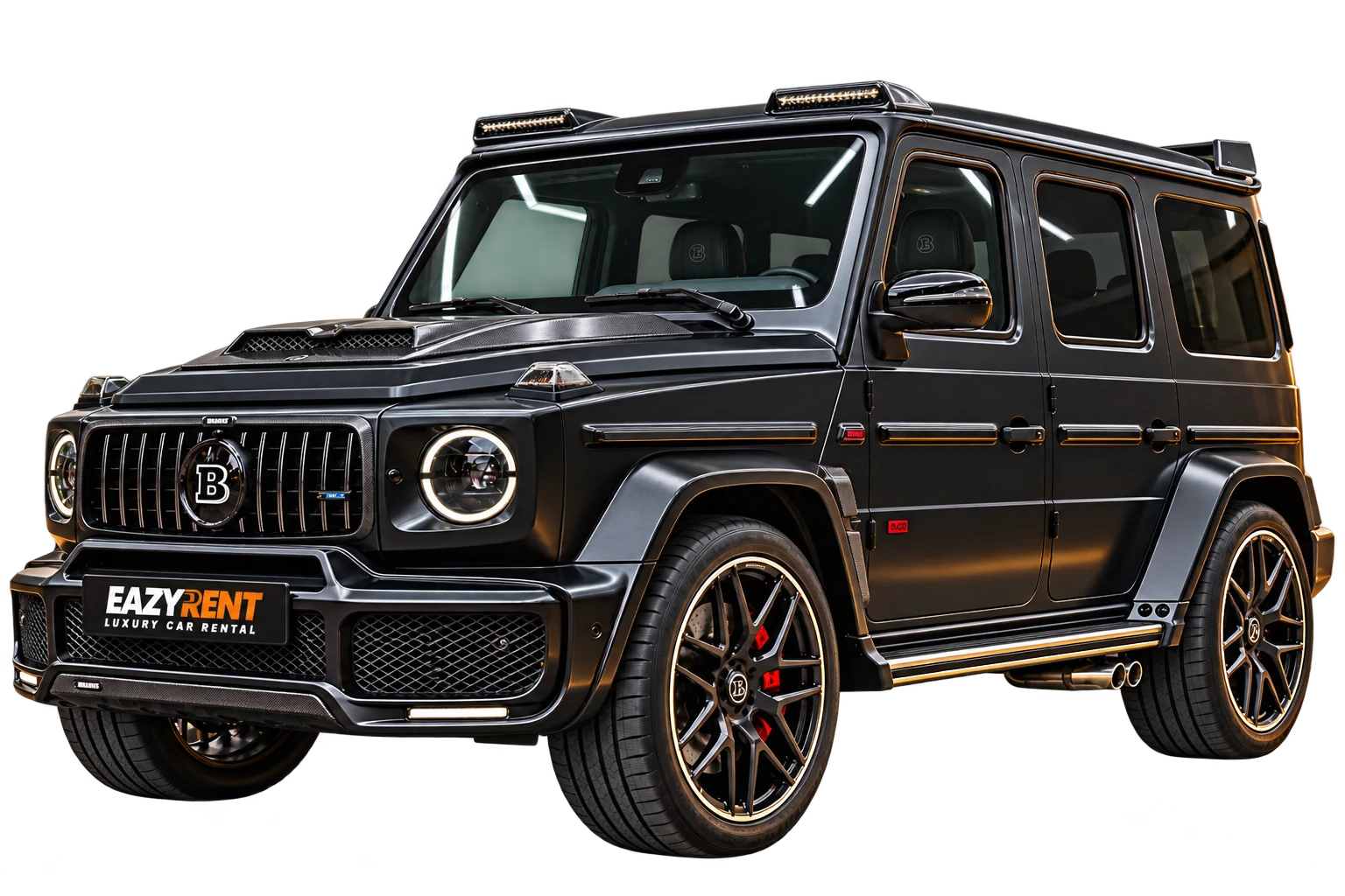 Mercedes G800 Brabus – Fahrzeugvisualisierung