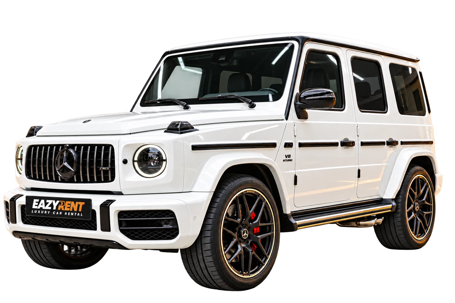 Mercedes G63 AMG – Weiß – Fahrzeugvisualisierung