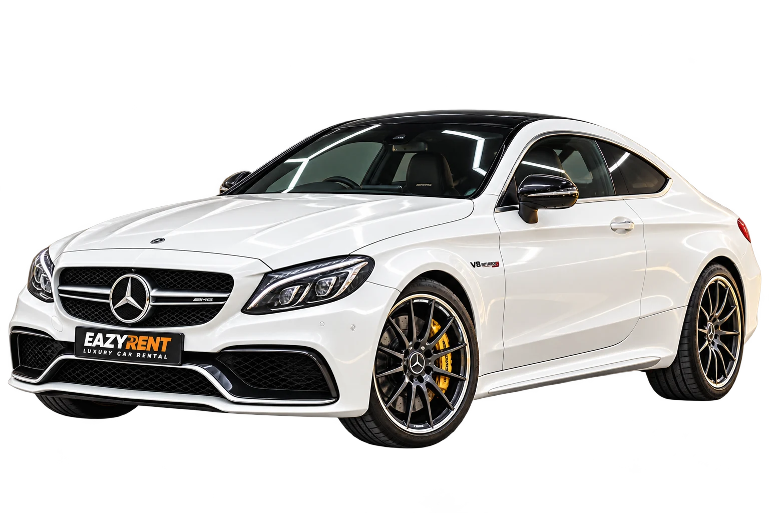 Mercedes C63S AMG Coupé – Fahrzeugvisualisierung