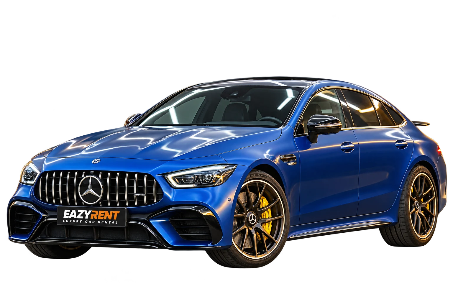 Mercedes AMG GT53 – Fahrzeugvisualisierung