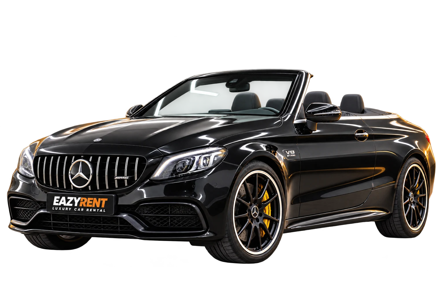 Mercedes C63S AMG Cabrio – Fahrzeugvisualisierung